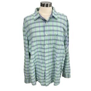 NAUTICA Men's Button Up Long Sleeve Shirt SZ XXL